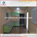 Galvanizado / Pintado Prefab Steel Frame Homes